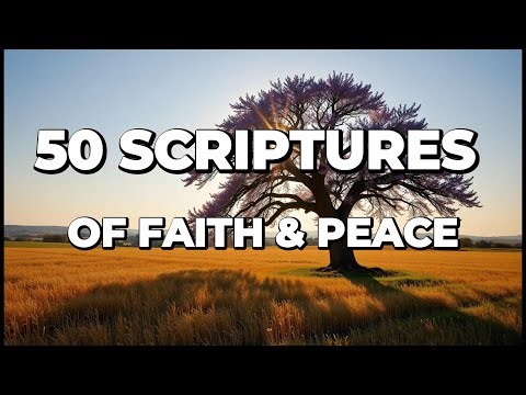 1 Hour Soaking Instrumental | 50 Bible scriptures for faith and peace