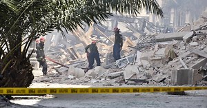 VIDEO: fuerte explosión provoca graves daños en un hotel del centro de La Habana, Cuba