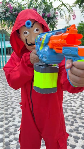 Spider-man Nerf Gun : Action #spiderman #nerfsniper #comedyvideo