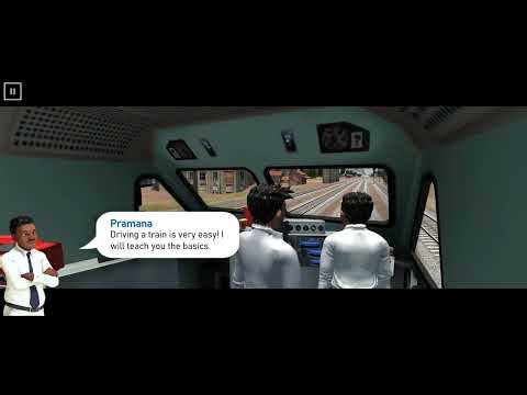 Jogando o jogo de trem realista 🚃