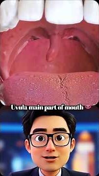 Uvula main part of mouth 👄 #facts #jaidmeel