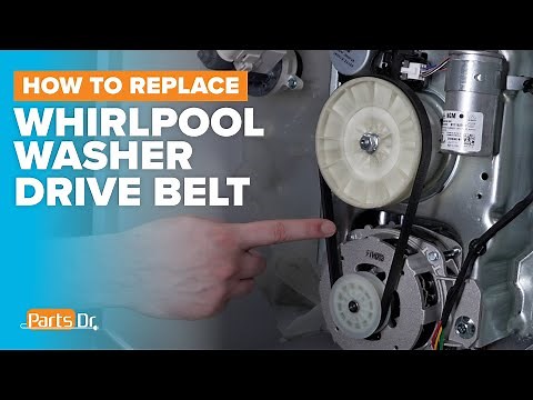 How to replace the Drive Belt on your Whirlpool Maytag Amana Washer (part # W11239857)