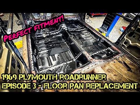 1969 Plymouth Roadrunner Restoration - Episode 3 - Floor Pan Replacement