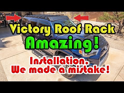Victory Roof Rack | Installation on a 2020 Toyota 4runner