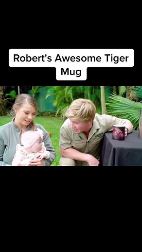 🐅 #australiazoo #fyp #bindiirwin #crikey #irwin #robertirwin #aussie #fy #australia #animals #tiger #mug #grace #zoo #australian #fypシ