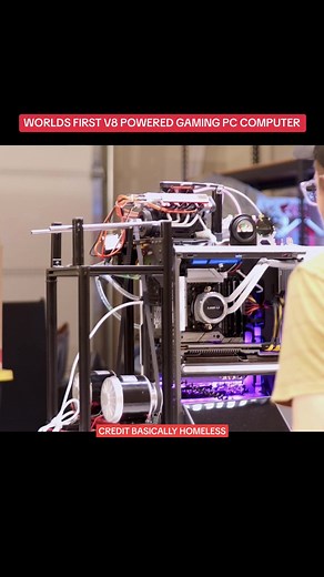 Innovative V8 Powered Gaming PC Computer