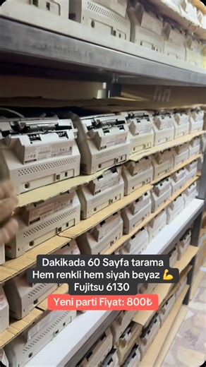 Avantaj Bilişim on Instagram: "Kısa süreliğine 800 tl Stok 500 📄 HIZLI VE GÜVENİLİR TARAMA! | FUJITSU FI-6130 SERİ BELGE TARAYICI Yoğun döküman işleri için ideal, sağlam yapısıyla iş yükünü hafifletir. - Tarama Türü: Otomatik belge beslemeli (ADF), çift taraflı (duplex) - Tarama Hızı: Yaklaşık 40 sayfa/dakika – 80 görüntü/dakika (çift taraflıda) - Optik Çözünürlük: 600 dpi - Kağıt Kapasitesi: 50 sayfa (ADF) - Günlük Tarama Kapasitesi: Yaklaşık 3.000 sayfa/gün - Bağlantı: USB 2.0 - Kağıt 