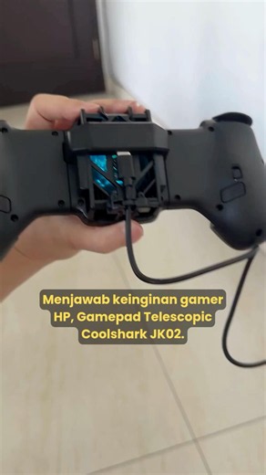 Gamepad Telescopic Sekaligus Fancooler - Coolershark JK02 #gamepad #fancooler