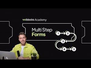 Multi Step Form made in Webflow and WeBlocks
