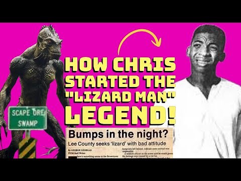 The Lizard Man of Scape Ore Swamp And Christopher Davis Real Story- Bishopville South Carolina
