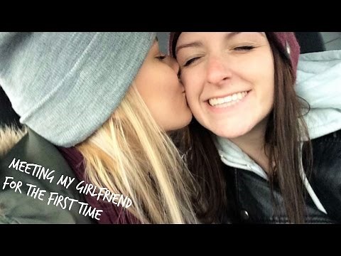 Meeting my girlfriend for the first time | LDR | LGBT Edition
