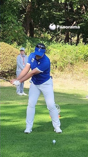 바로 내리기만 했는데 260야드 펑펑☄️👍 #유해란