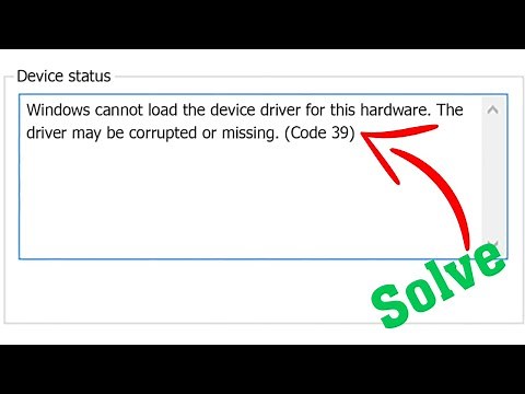 How To Fix USB Error Code 39 In Windows