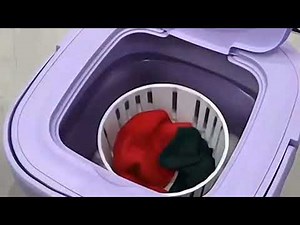 Mini Portable Folding Washing Machine For Home And Travel | Jazp.com