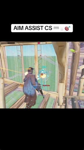 Ça fonctionne sur tous les jeux qui ont l’aim assist pour les manettes. @PixieEzYou #aimassist #kbm #claviersouris #fortnite#fyp