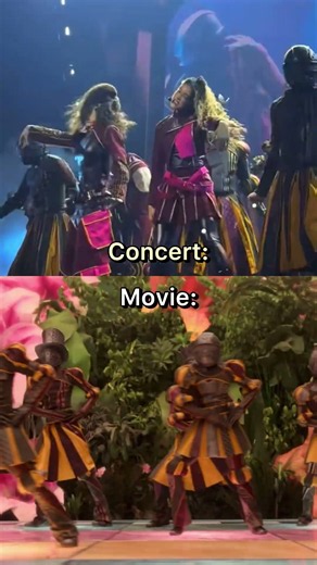 Dancing with the enemy concert VS movie from descendants