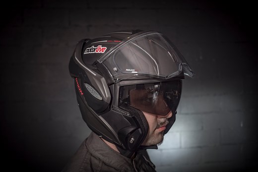 Casque modulable Scorpion Exo-Tech : intégral ou jet à écran long, au choix !