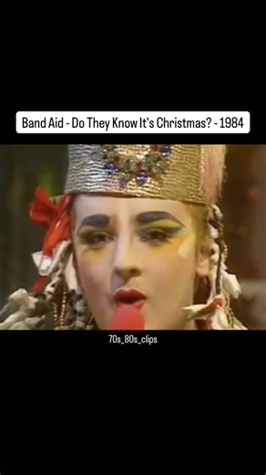 @70s_80s_clips on Instagram: "#retro #nostalgia #1980s #80s #music #christmas #bandaid #holidays"