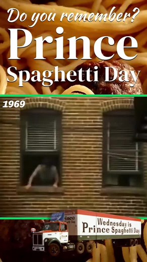 Celebrating Prince Spaghetti Day in Boston and NYC
