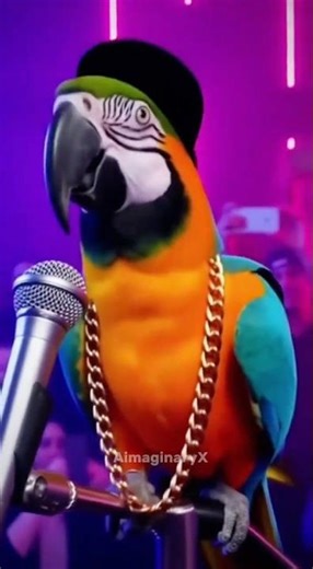 🦜 Everyday Normal Bird – Parrot Rap Performance