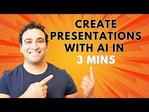 Create AWESOME Presentations with AI in 3 minutes!