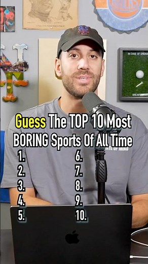 Top 10 Most BORING Sports Of All Time! Which Is Worst? #shorts #sports #boring #top10 #guessinggame