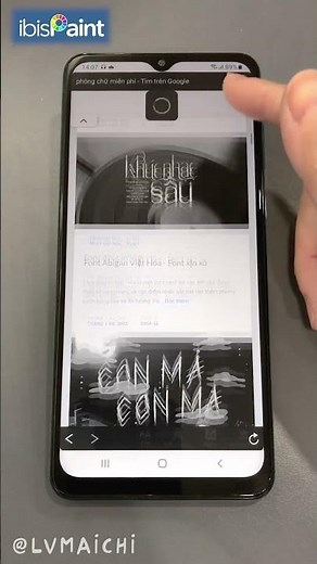 Thêm Tiếng Việt (Font Việt Hóa) Vào ibis Paint X Trên Điện Thoại SamSung Android 🎨 Vietnamese Font