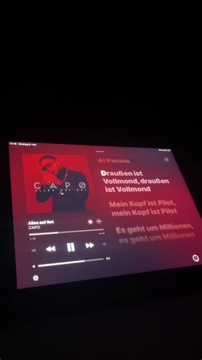 Teil 32: Capo-Alles auf Rot #Viral #lyrics #Deutschrap #prime @CAPO