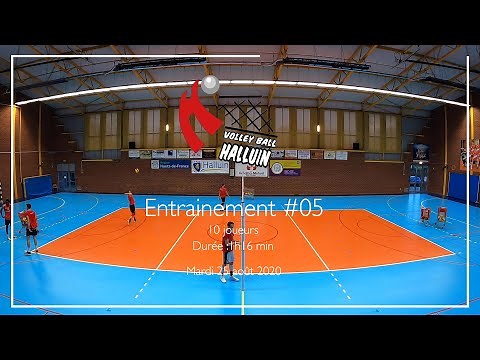 Entrainement #05 - Halluin Volley Ball - Élite Masculine 2020-2021