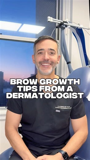 Brow growth? Listen up! #dermatologist #brows #eyebrows #hairgrowth #dermatology