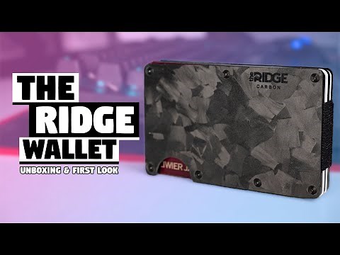 The Ridge Wallet Unboxing & First Look - Are The Materials Worth The Money?
