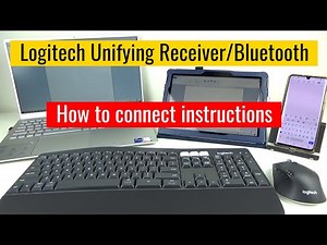 How to Connect a Logitech Wireless Keyboard to Any Device
