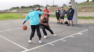 The Professor Meets His Match 1v1 vs Athletic Hooper.. Blocked 5 Times | Grayson 'Professor' Boucher