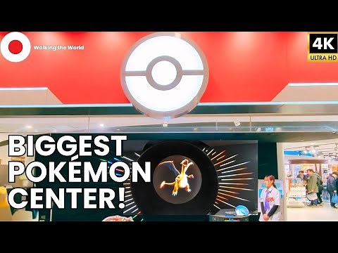 Inside Japan’s BIGGEST Pokémon Center | MEGA TOKYO FULL 4K Tour