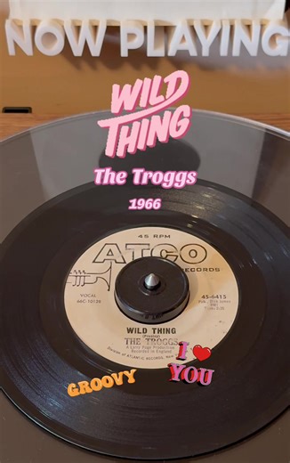 😁💗Happy Wild Wednesday my friends! Taking you back to 1966 with THE TROGGS & “Wild Thing”. Have a groovy day!✌🏻🫶🏻 #thetroggs #wildthing #60smusic #fyp #viral More new posts coming!