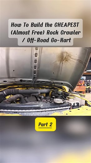 How to Build the Cheapest (almost free) Rock Crawler / Off-Road Go-Kart Part 2 #cheapest #rockcrawler #offroad #gokart #usa