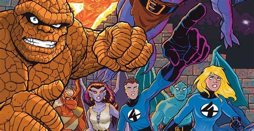 Comic Book Preview – Gargoyles x Fantastic Four #1