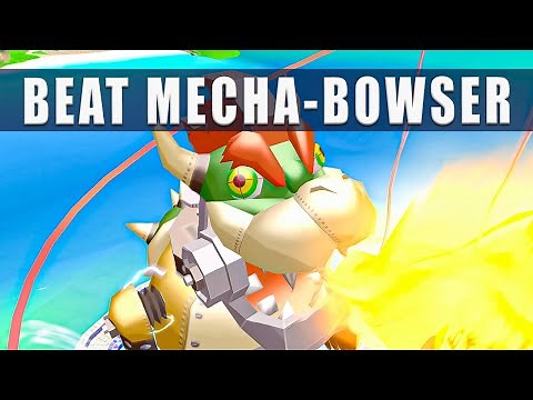 Super Mario Sunshine Switch Mecha Bowser Appears Pinna Park Episode 1 - 3D All Stars
