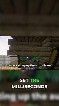 This Auto Clicker Broke My Game #minecraft #skyblock #insane