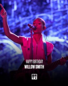 She whips her head back and forth! Happy Birthday to Willow Smith! Thank you for blessing us your stylish trends and showing us what icon living is all about! Let's send her some birthday wishes! 🎉 #BET #WhereBlackCultureLives | BET