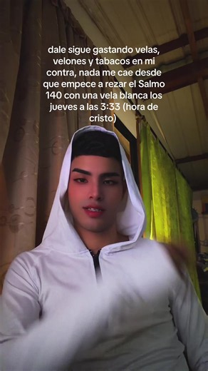 Salmo 140: oración con vela blanca los jueves a las 3:33