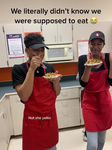 Angry High School Teacher Cooking Class Stir Fry Meltdown