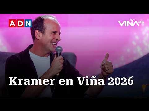 Las declaraciones de Kramer previo a su participación en el Festiva de Viña del Mar 2026