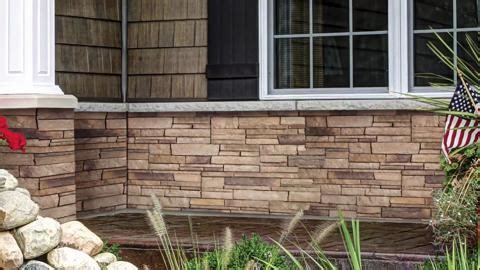 Boral 72 in. W x 36 in. L Multi-Colored Manufactured Stone Veneer Siding Corner 4210583