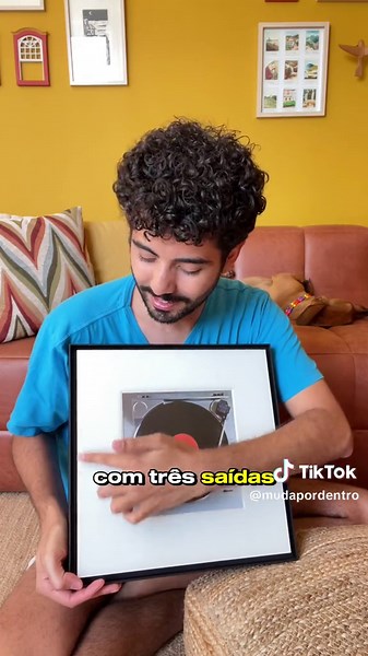 Combine Arte e Música com a Music Frame da Samsung