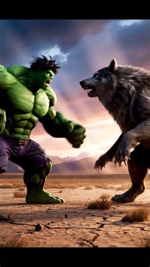 Hulk vs. Gray Wolf: 😱 Howling Pack Leader TAKEDOWN! 🐺💥