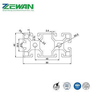 [Hot Item] Aluminium Extruded Aluminum T Slot 6063 T5 Profile