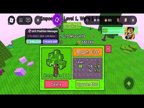 FREE Garden Tower Defense Script Auto Farm - Auto Play, God Mode
