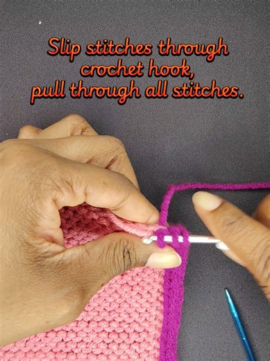 I-Cord Edging: Stitch Sample Sunday Tutorial