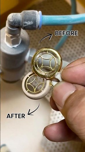 How Sandblasting Adds Texture to Gold Rings | From Plain to Textured Finish | Jewellery Tutorial